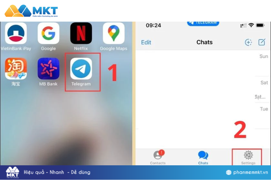 Tìm bạn trên Telegram bằng tên