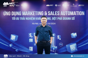 Giải pháp Marketing tự động của Phần mềm MKT nổi bật tại sự kiện Marketing & Sales Automation
