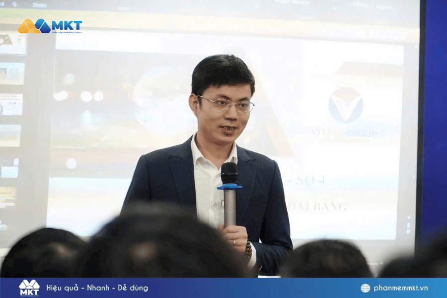 Ông Lê Đức Nam – Founder Phần mềm MKT bàn về triết lý “cá nhanh nuốt cá chậm” Phần Mềm MKT: Marketing 0 Đồng Đẩy Mạnh Chuyển Đổi Số Cho Doanh Nghiệp