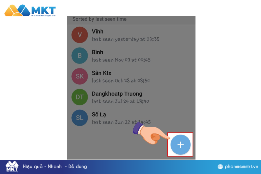 Kết bạn trên Telegram bằng số điện thoại