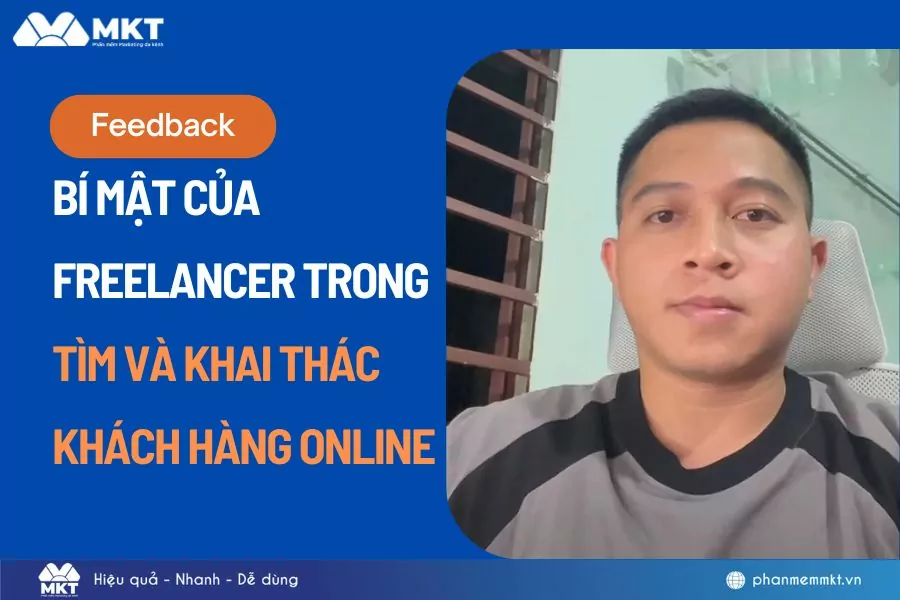 Tăng số lượng dự án khi tiếp cận với phần mềm MKT Bí mật của Freelancer trong tìm và khai thác khách hàng Online
