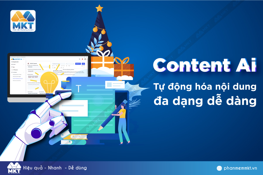 App chuyển văn bản thành giọng nói - Content AI
