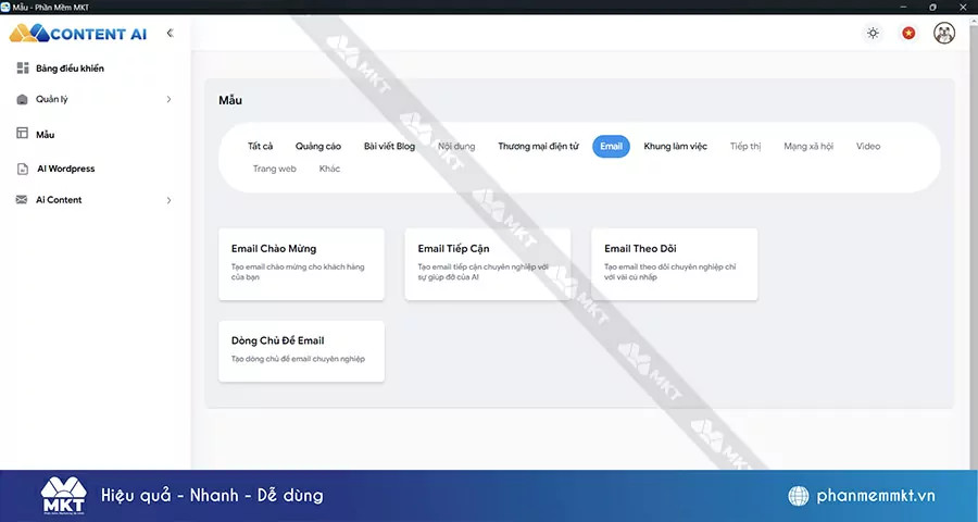 Email marketing
