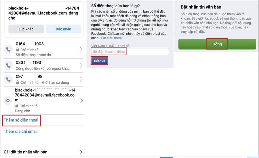 Các bước bảo mật Facebook 2 lớp bằng điện thoại