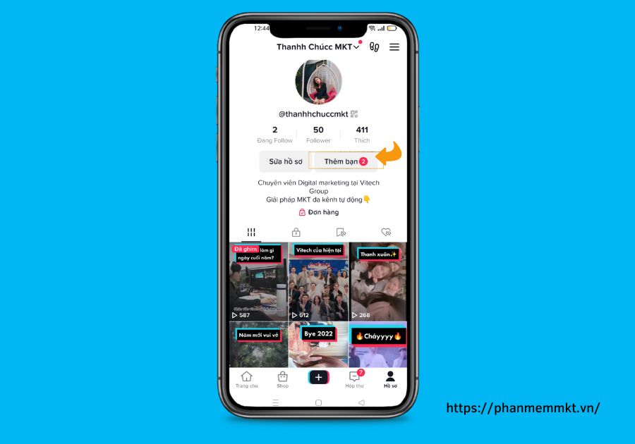Cách kết bạn Facebook trên TikTok cách kết bạn facebook trên tiktok