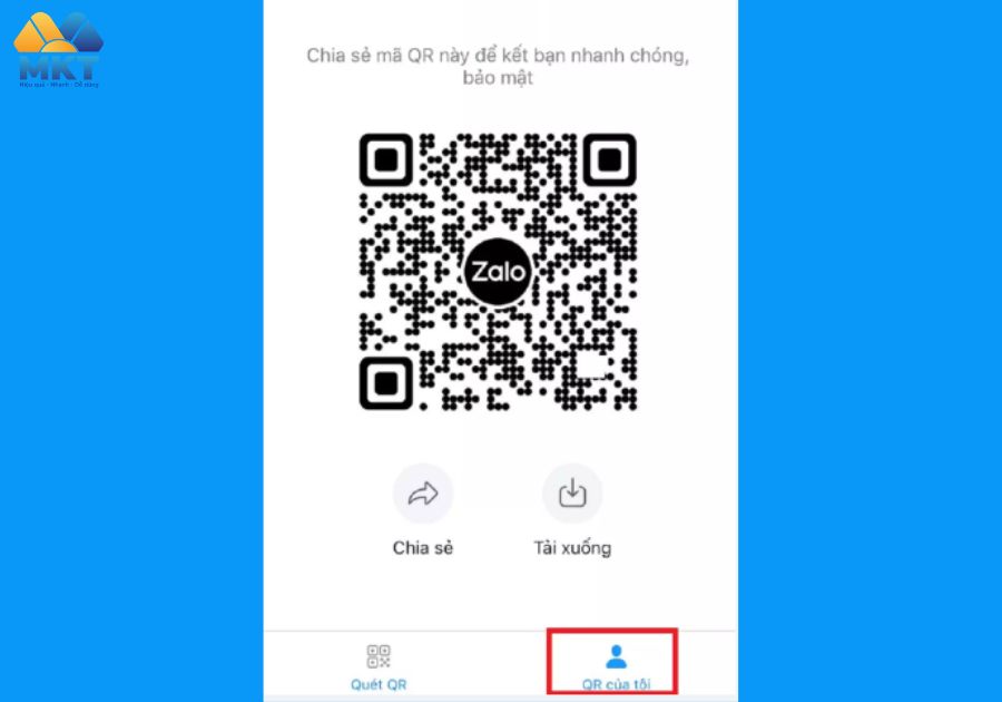 Chọn QR của tôi Chọn QR của tôi