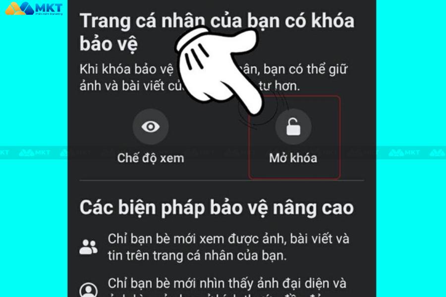 Mở khóa Facebook Mở khóa Facebook