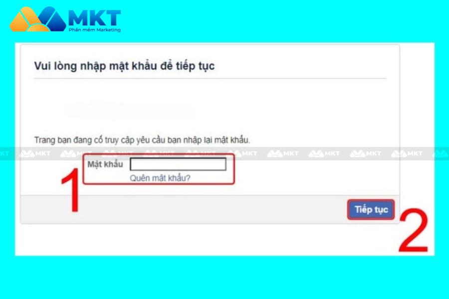 Cách khóa trang cá nhân Facebook trên máy tính: Bước 5