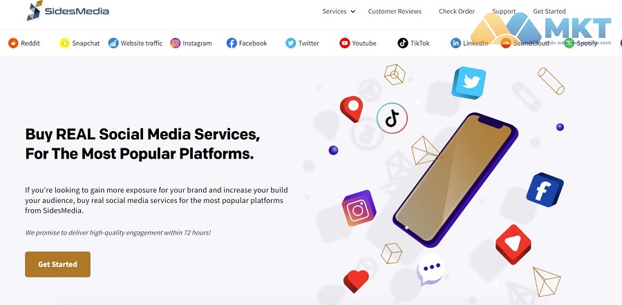 SidesMedia - Công cụ tăng view TikTok hiệu quả