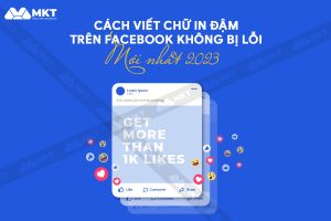 cách viết chữ in đậm trên Facebook không bị lỗi