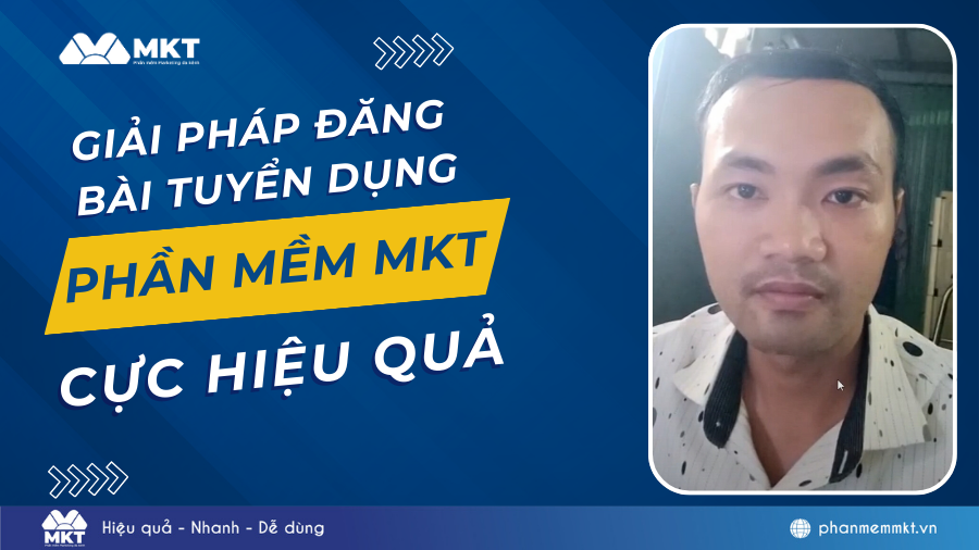 Phần mềm MKT giúp giảm 75% thời gian tìm kiếm ứng viên