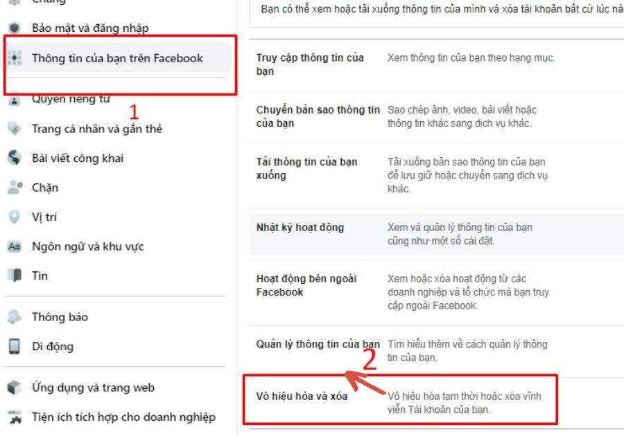 điều gì xảy ra khi vô hiệu hóa messenger