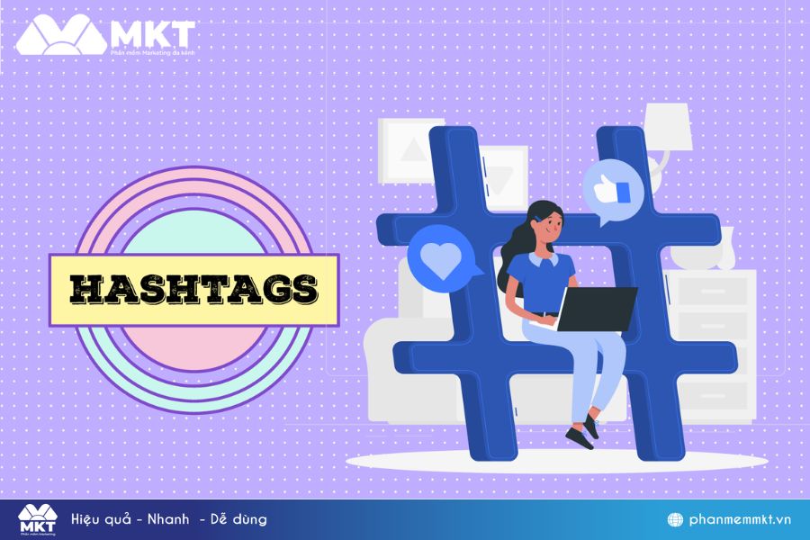 Sử dụng Hashtag cho video reels