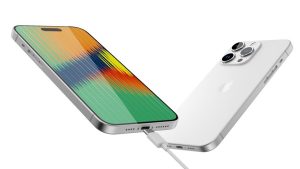 Ảnh dựng iPhone 15 Pro Max với cổng USB Type C