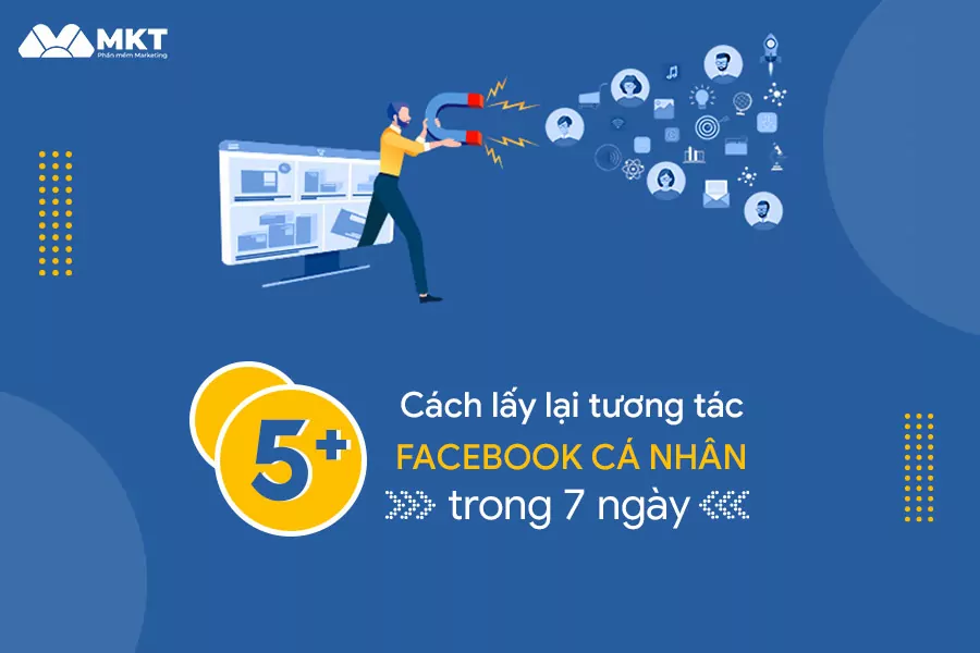 Cách lấy lại tương tác Facebook