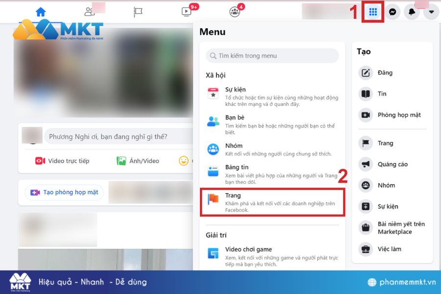 Cách liên kết fanpage với nhóm Facebôk