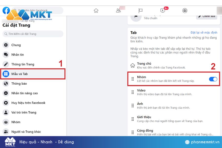 Cách liên kết fanpage với nhóm Facebook