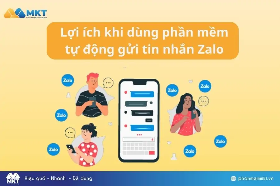 Lợi ích phần mềm gửi tin nhắn Zalo tự động