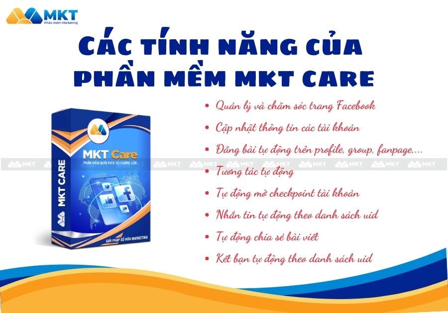 Tính năng của tool đăng bài tự động MKT Care Tính năng của phần mềm đăng bài tự động MKT Care