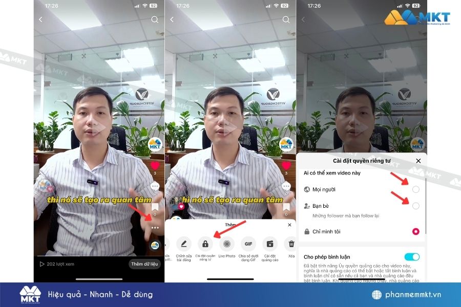 Mẹo xem video riêng tư Tiktok