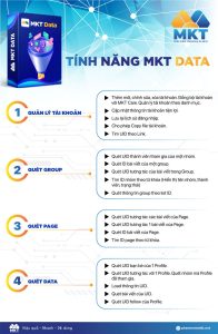 MKT Data, Phần mềm quét Data theo uid, lọc nhóm khách hàng tiềm năng