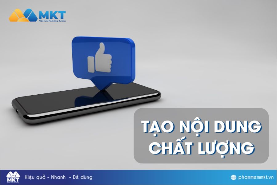 Tạo nội dung chất lượng trên kênh - Cách hiệu quả để tăng reels Facebook miễn phí