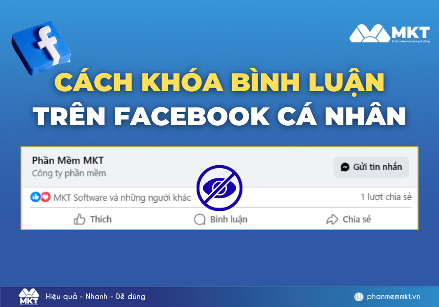 cách khóa bình luận trên facebook cá nhân