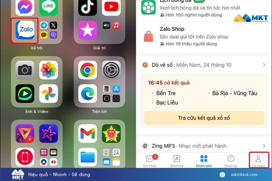 cách tắt thông báo sinh nhật Zalo