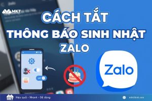 cách tắt thông báo sinh nhật Zalo